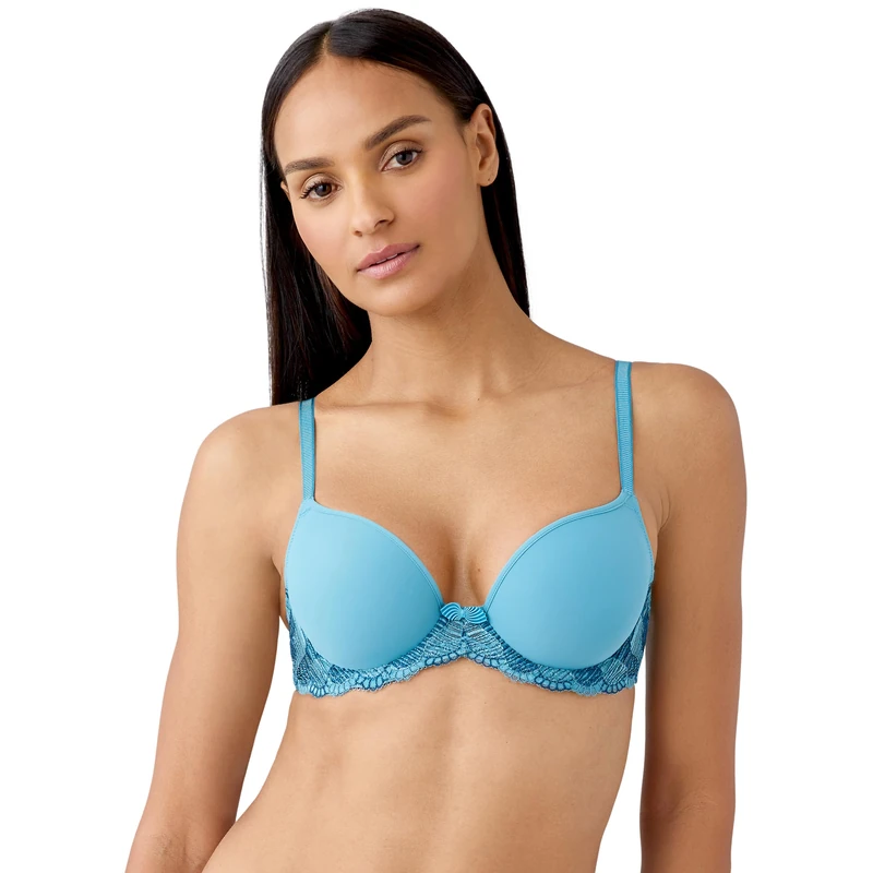Wacoal Women's La Femme Contour Bra, Adriatic Blue, 32F - Image 1