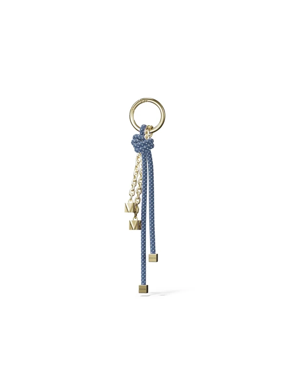 Michael Kors SPECKLED CORD CHARM FRENCH BLUE One Size