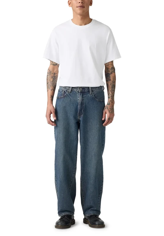 Levi's Men's Jeans 578 Baggy in Cotton, Low Rise, Blue (in My Bag Today), W34/L32