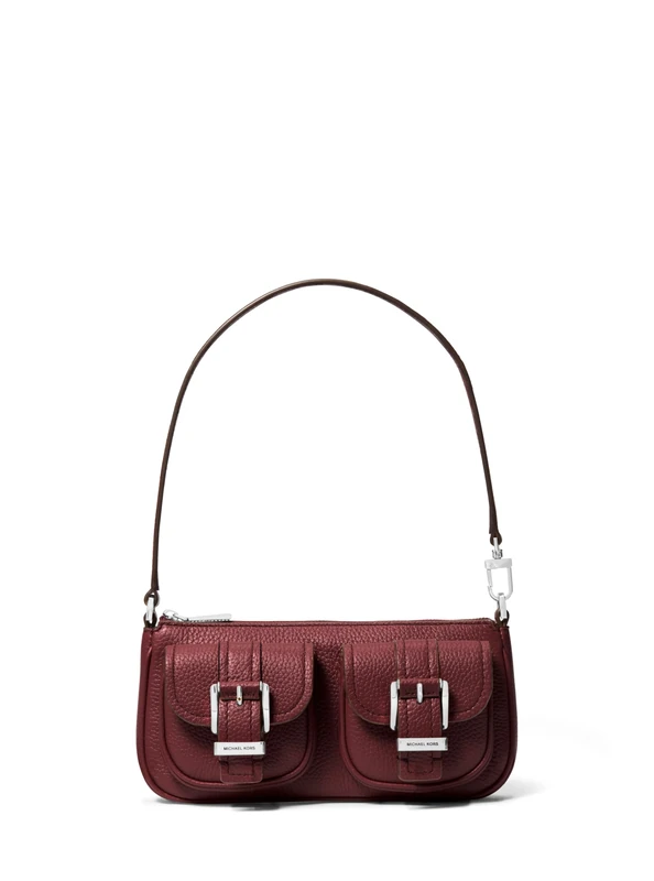 Michael Kors SM CONV POUCHETTE OXBLOOD