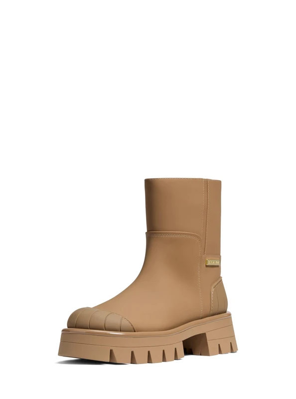 Michael Kors SYDRA FLAT BOOTIE HUSK Women, UK 7.5