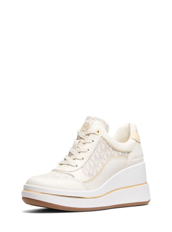 Michael Kors Hayes Wedge Trainer Sneaker - Image 1