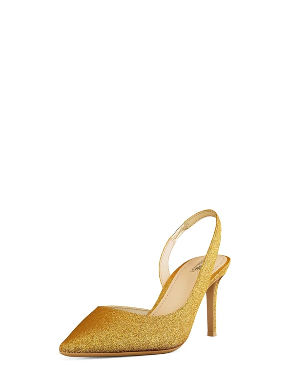 Michael Kors Women's Alina Flex Sling Pump, Bronze, 7.5 UK