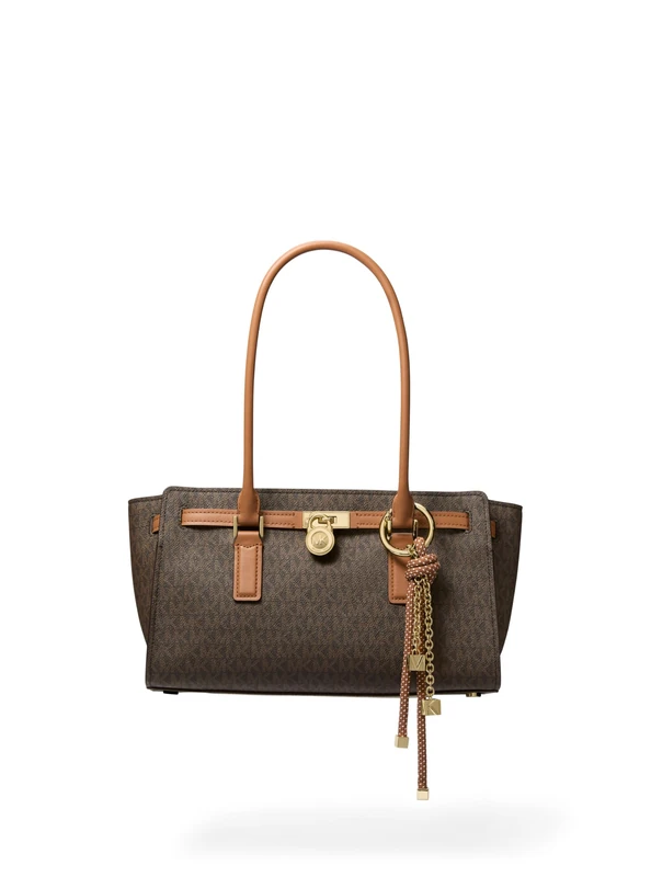 Michael Kors SM EW SHOULDER TOTE BRN/ACORN