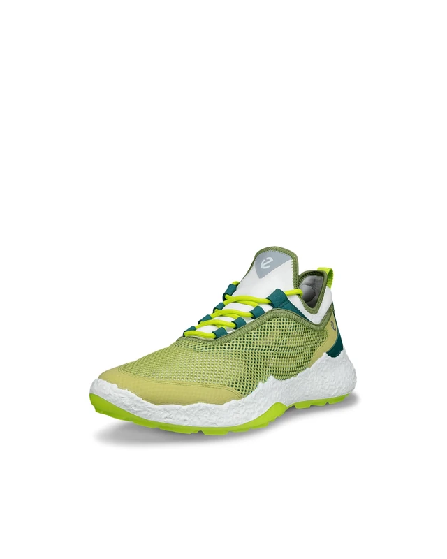 ECCO Mens Biom Hybrid 5 Textile, Sweet Pea/Lime Punch/Baygreen, 9-9.5