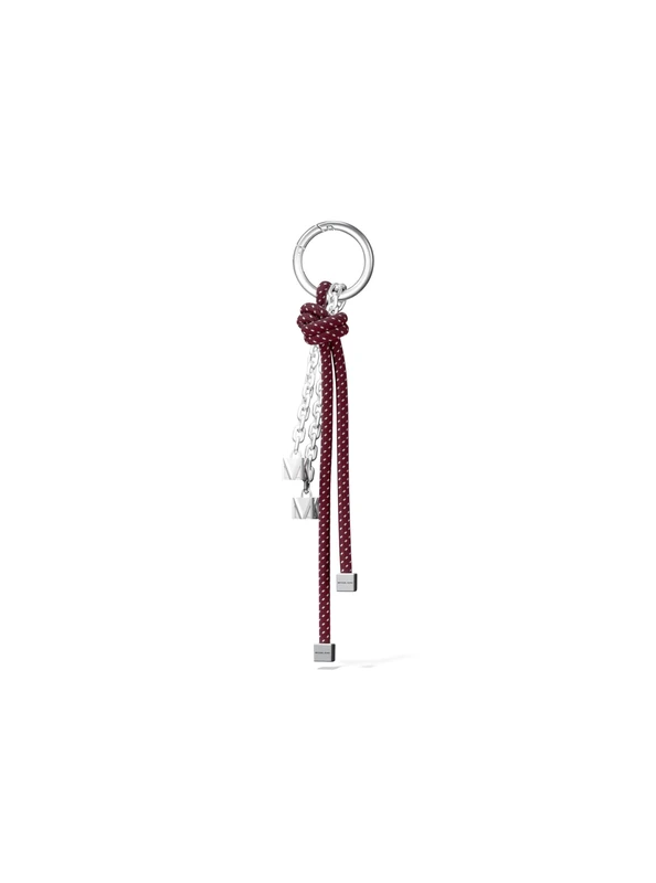 Michael Kors SPECKLED CORD CHARM OXBLOOD