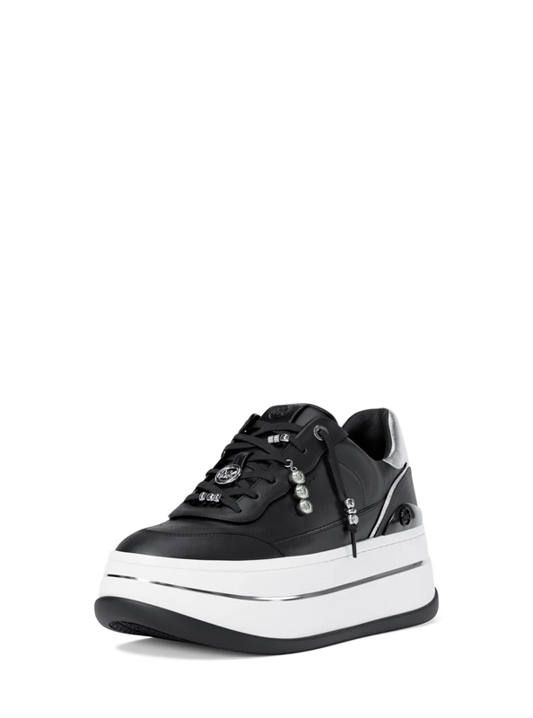 Michael Kors Hayes LACE UP Black Women, UK 5