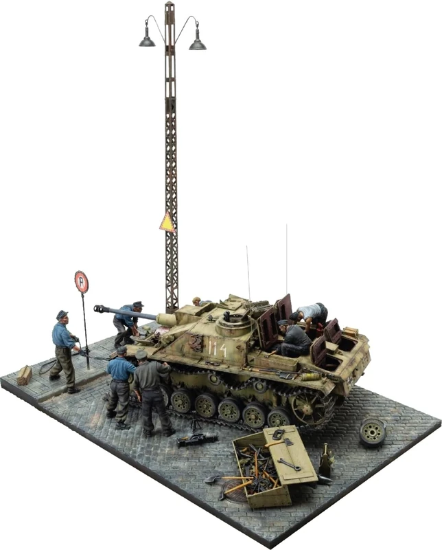 Miniart 1:35 - Anzio 1944, Field Repair, Stug III BigSet