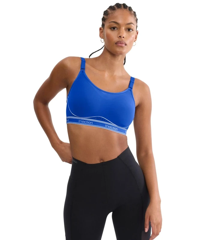Triumph Women's Triaction Cardio Air N Ex Bra, Racing Blue, 38C