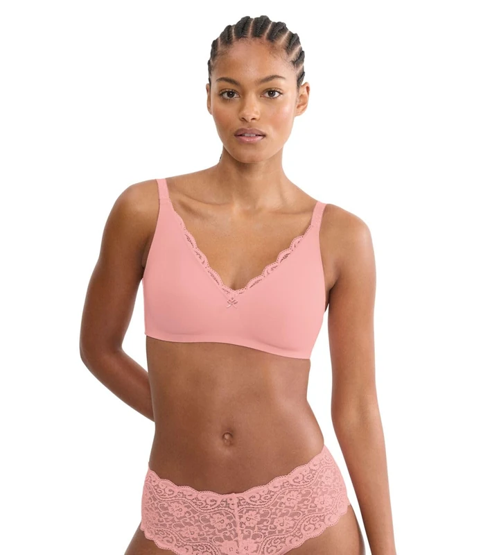 Triumph Women's Amourette N01 Bra, Cherry Rose, 42D