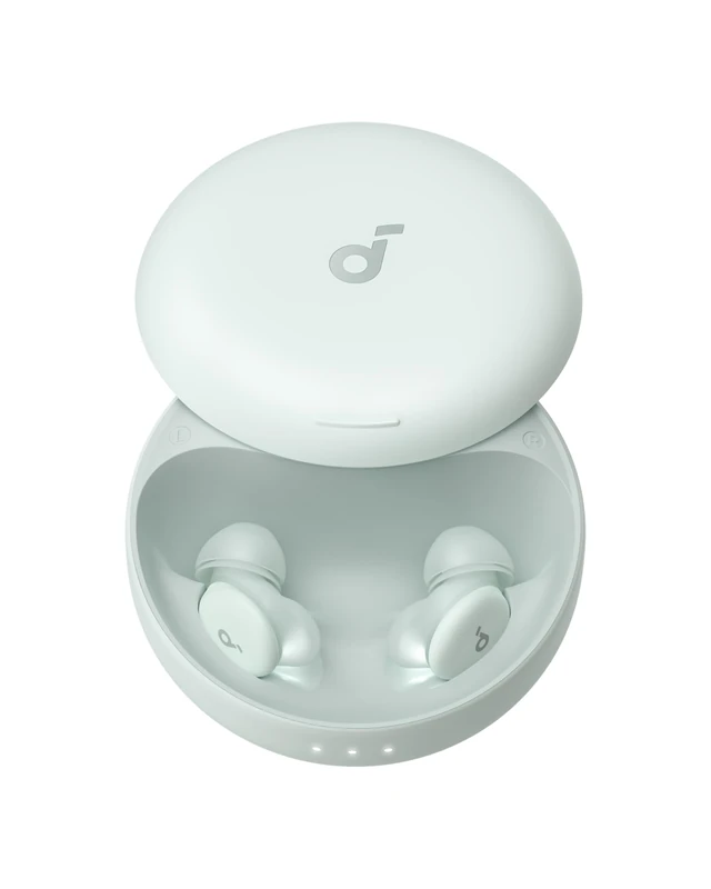 soundcore Sleep A30 by Anker, Ultra‑Comfortable Earbuds for Side Sleepers, Dedicated App, Sleep Monitoring, Soothing Sound Masking Technology for All‑Night Rest (Mist Green)