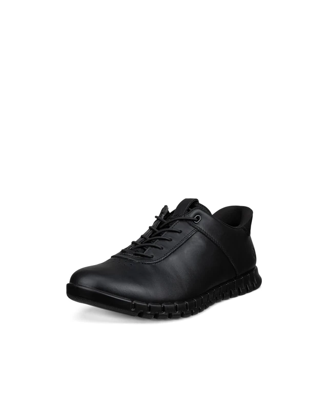 ECCO Women's Sneaker Gruuv LITE Easy Slip, Black, 9.5