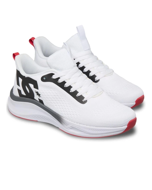 DC Shoes Men's Roammax Sneaker, White Black, 10.5 UK