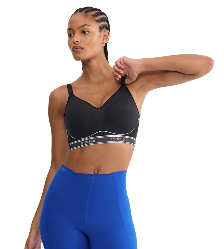 Triumph Women's Triaction Cardio Air P Ex Bra, Black, 36C
