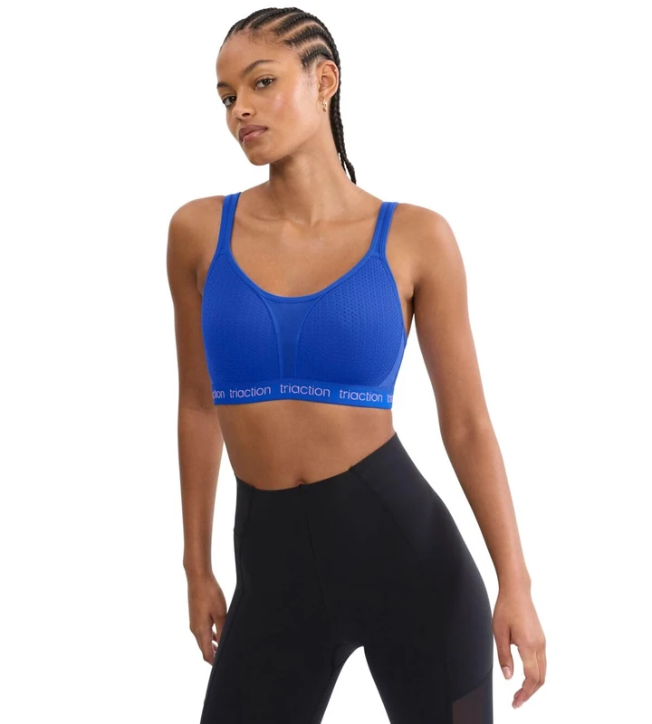 Triumph Women's Triaction Energy Lite P Ex Bra, Racing Blue, 36C