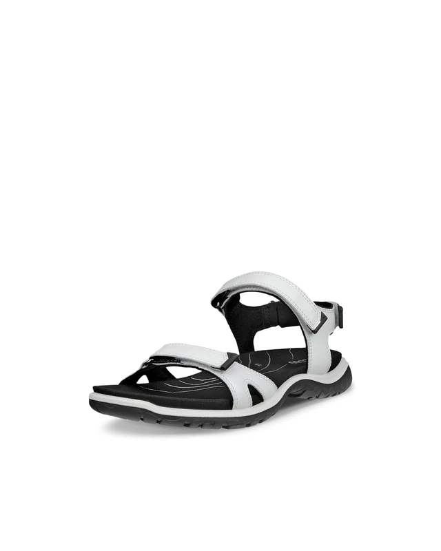 ECCO Women's Sandal OFFROAD ROAM 3-Strap, White, 8.5