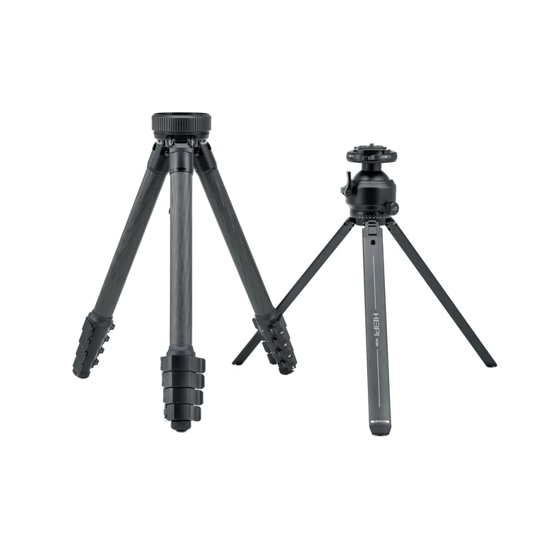 HEIPI 3-in-1 Carbon Fiber Travel Tripod - W28S (W28S with KF50-Q)
