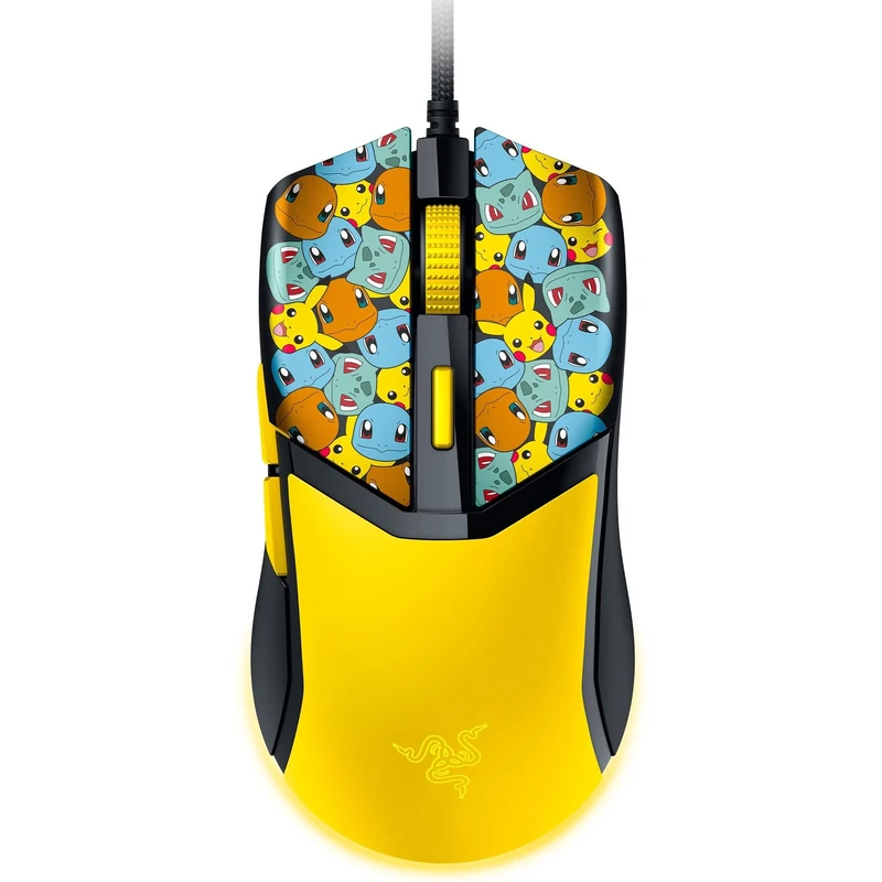 Razer Cobra Pokémon Edition - Lightweight Wired Gaming Mouse - 8500 DPI Sensor - 58g - Optical Mouse Switches 3th Gen - Chroma Lighting with Gradient Underglow - Speedflex Cable | Pokémon Kanto