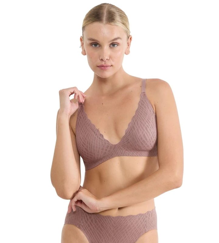 Sloggi Zero Feel Bliss The UP P Bra Cacao