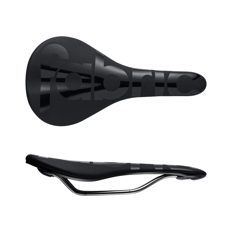 Fabric Scoop Race Team Flat Saddle - Titanium Rails - Aggressive Riding Posture - 142mm x 282mm - FSD-11