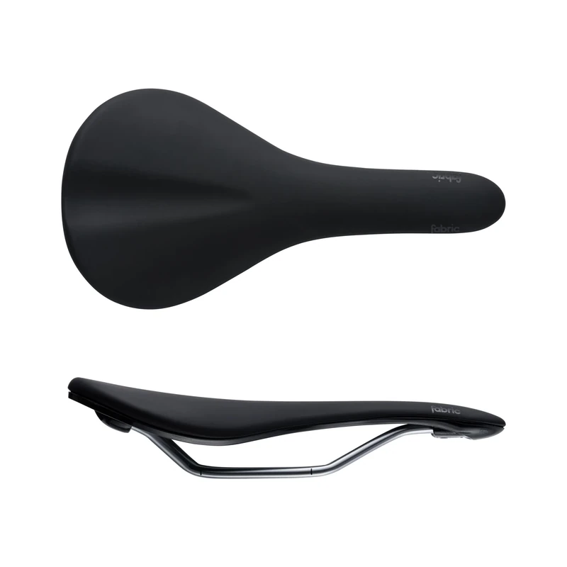 Fabric Scoop Elite Flat Saddle – CroMo Rails - Aggressive Riding Posture - 142mm x 282mm – FSD-11
