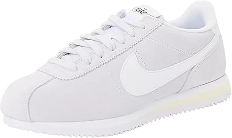Nike Women's Cortez Shoes, Football Grey/White/Alabaster, 8