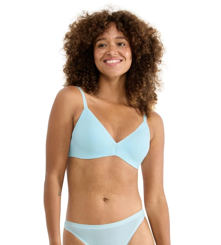 Sloggi Women's Zero Feel Air The Up Push Bra, Fresh Mint, XL - Image 1