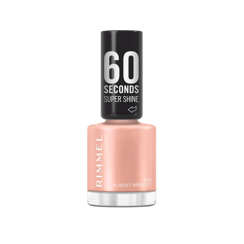Rimmel 60 Seconds Super Shine Nail Polish - 112 Almost Apricot, 8ml