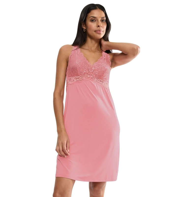 Triumph Women's Timeless Sensuality NDK 01 Nightgown, Cherry Rose, 38