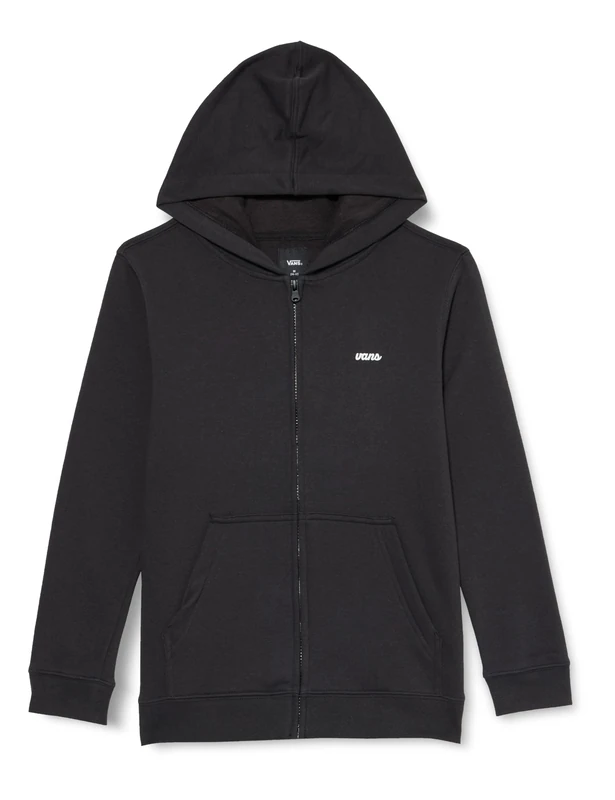 Vans Scripted Full Zip, Black, 12 Years