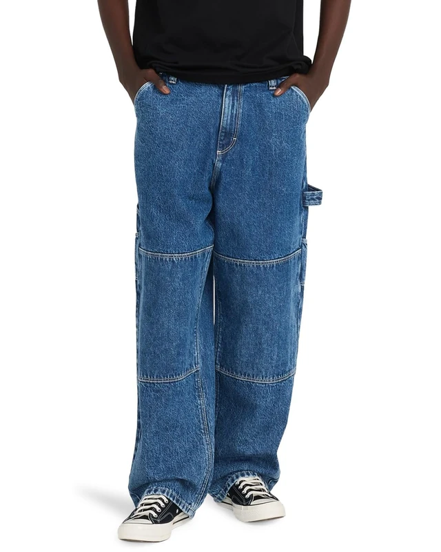 Element Carpenter Trousers Big Carpenter Denim Mens Blue 30