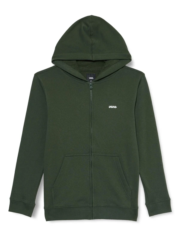 Vans Scripted Full Zip, Dried Kelp, 8 Years