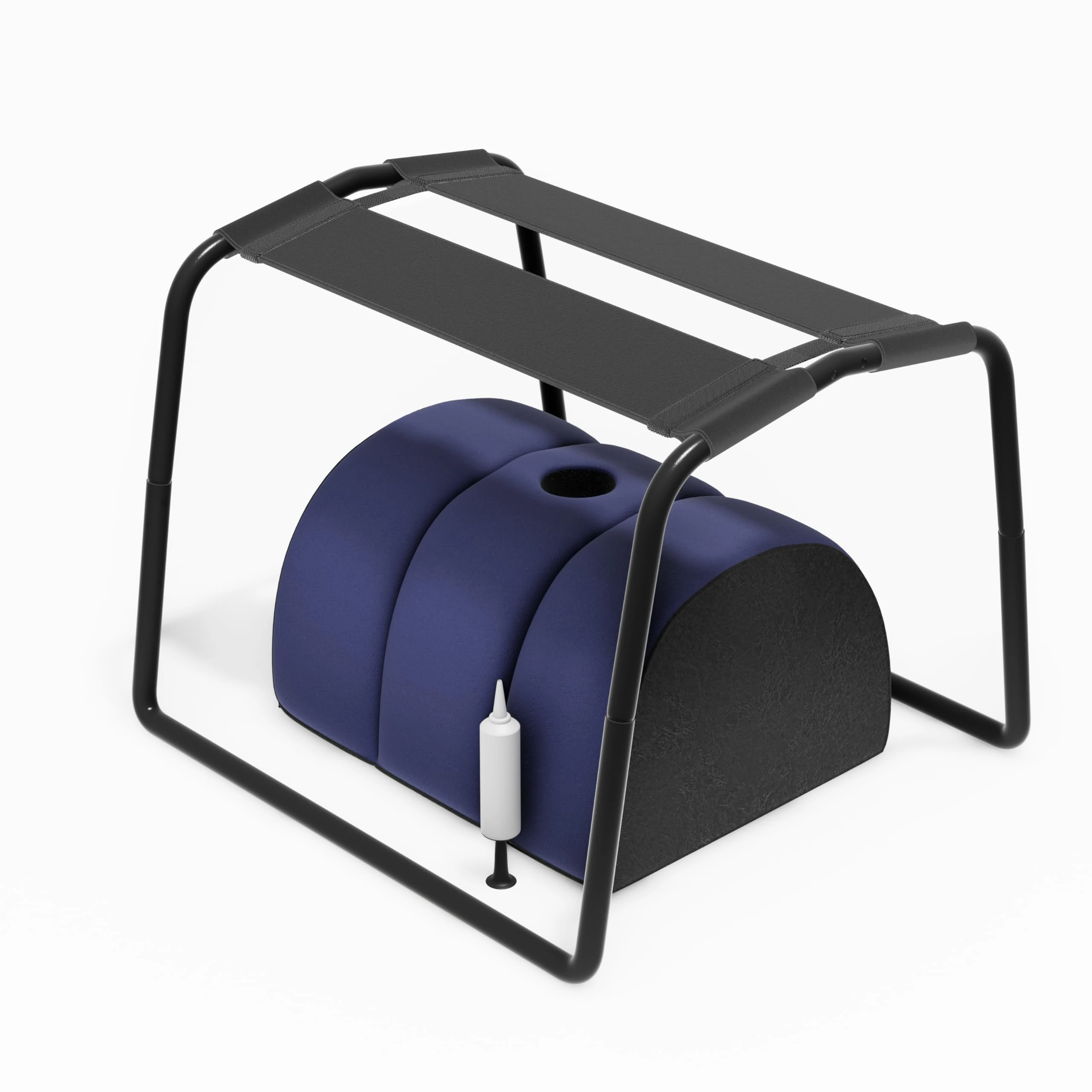 Immerse Creations Sex Position Enhancer Chair - Sex Furniture Positions Bouncing Mount Stools for Bedroom - Weightless Love Position Aids Elastic Bouncer Sex Chair Seat - Novelty Toy for Adult Couples