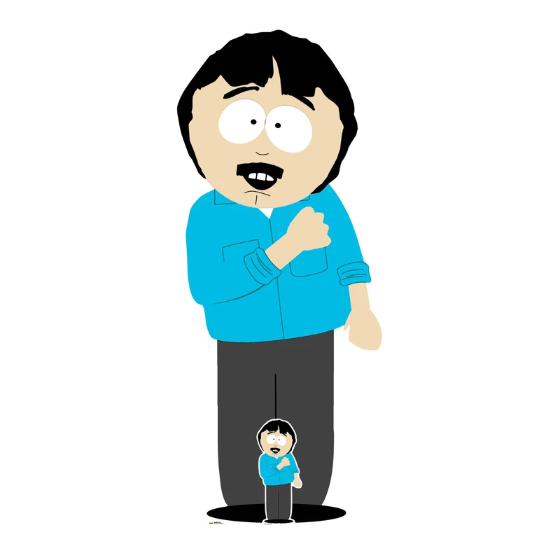 Star Cutouts SC4698 South Park Randy Marsh Lifesize Cardboard Cutout 184cm – Comedy TV Party Decoration, Games Room Display & Fan Gift - Image 1