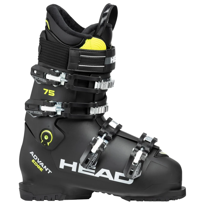 HEAD Men's ADVANT Edge 75 Black Ski Boot, 295