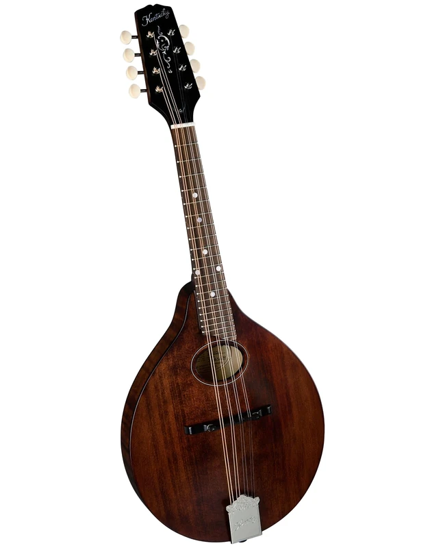 Kentucky KM-226 Deluxe Oval Hole A-Model Mandolin – Satin Brown