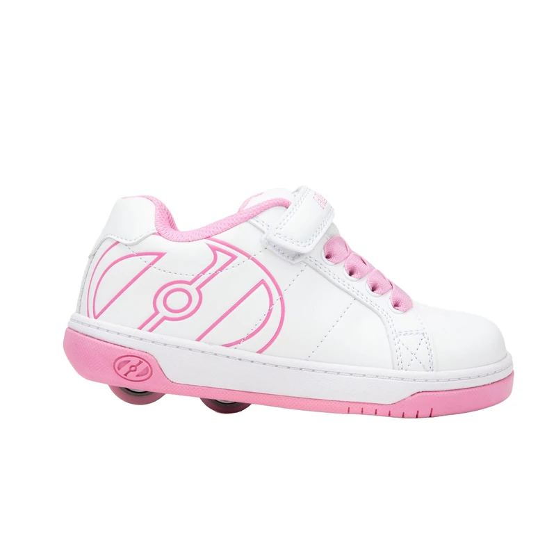 Heelys Girls Kolect X2 Skate Shoe, White, 3 UK