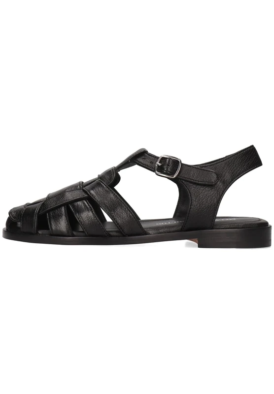 Melvin & Hamilton Women's Alma 1 Monza Black Sandal, 3.5 UK