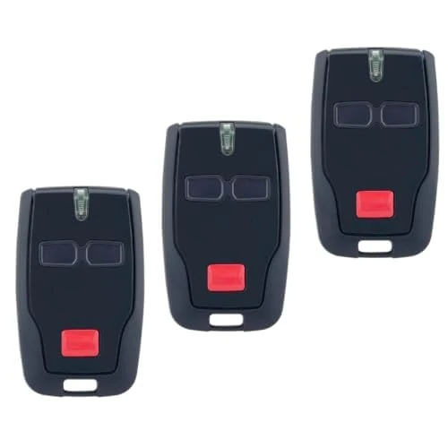 3Pcs Garage Remote Control Keys, BFT MITTO 2B RCB, 433MHZ, 2 Button BFT Remote Control, Remote Control for Rolling BFT MITTO 2, Kleio, Ghibli, TRC 2 - Image 1