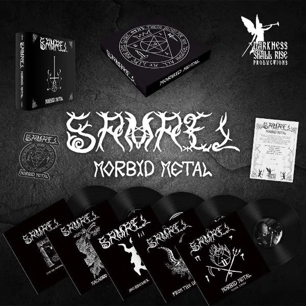 MORBID METAL (BLACK VINYL 5-EP BOX + BOOK + PATCH) [VINYL]