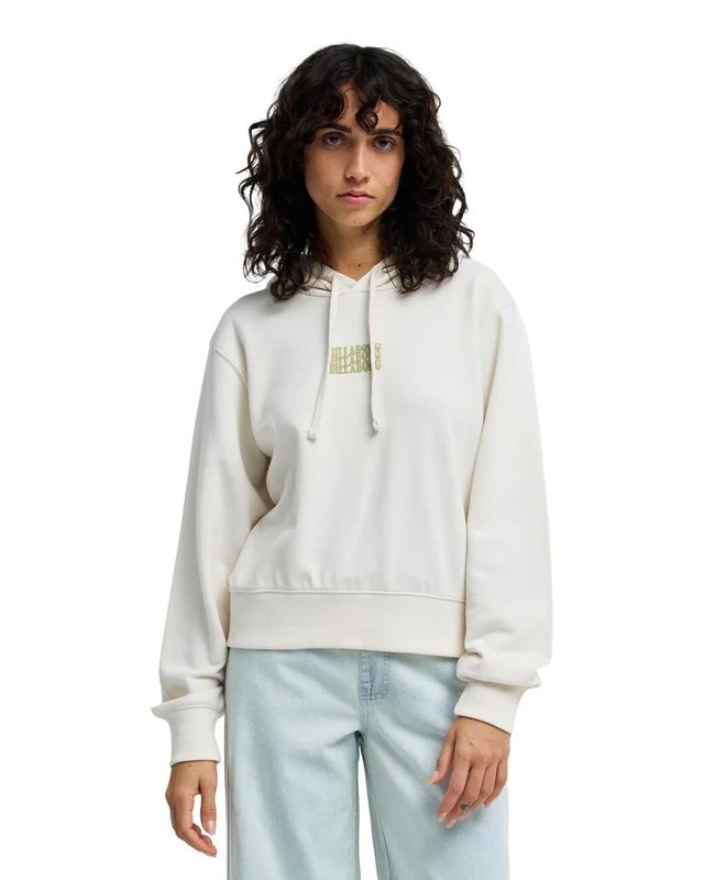 Billabong Fleece sweater FAMILY HOODIE Womens White