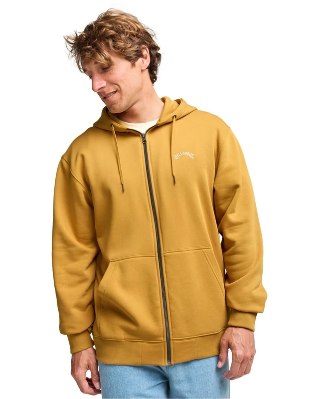 Billabong Mens Arch Zh Cardigan Sweater, Honey, XXL EU