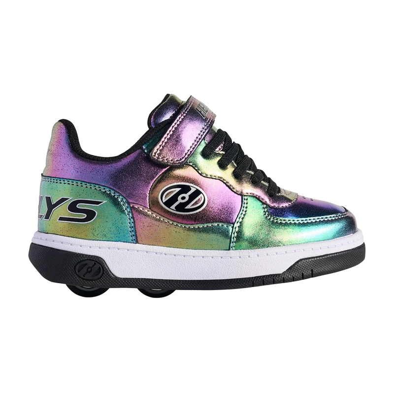 Heelys Unisex Kids Rezerve Low Skate Shoe, Black, 1 UK