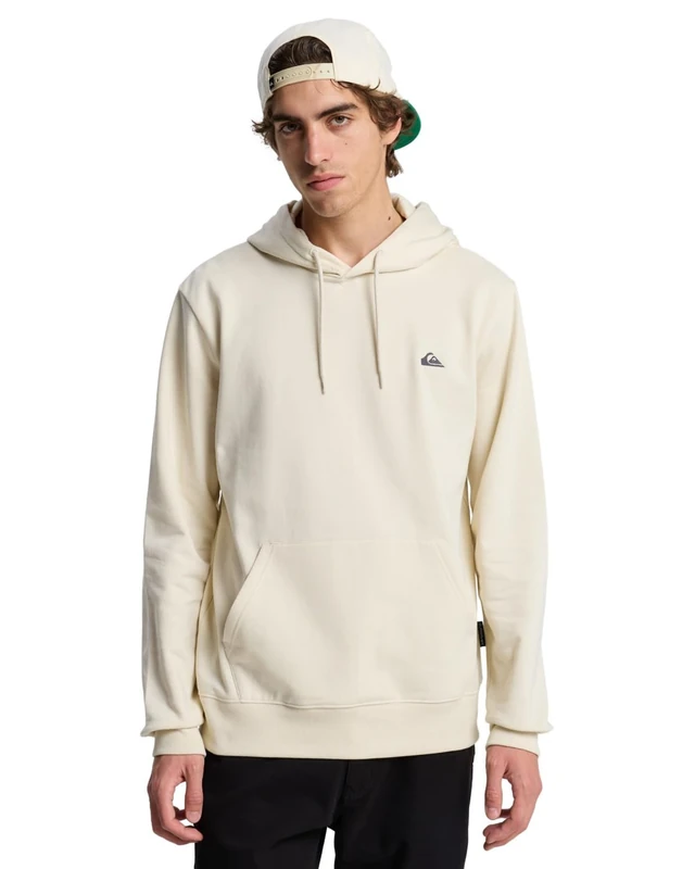 Quiksilver Hoodie BASIC HOODIE YOUNG MEN Mens White