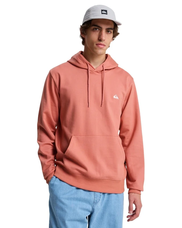 Quiksilver Hoodie BASIC HOODIE YOUNG MEN Mens Pink