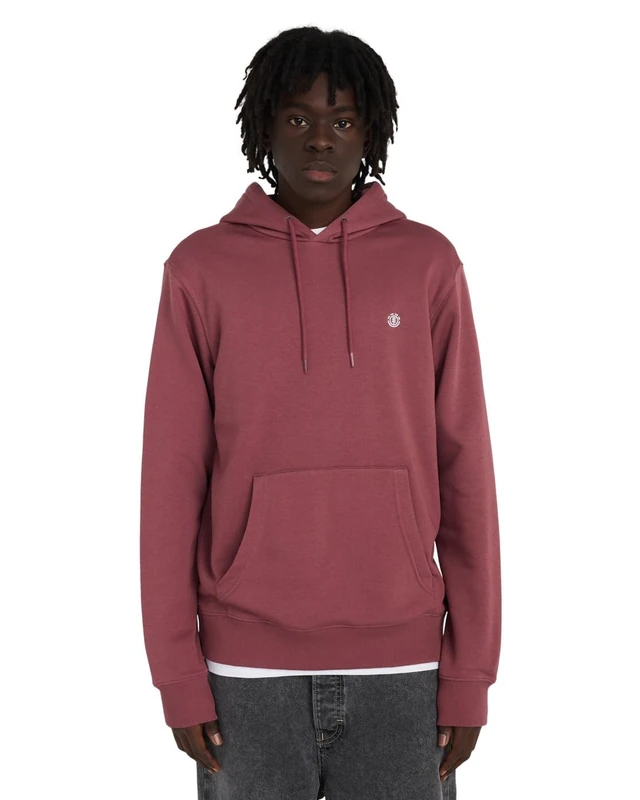 Element Icon Embroidery - Hoodie - Men - Purple.