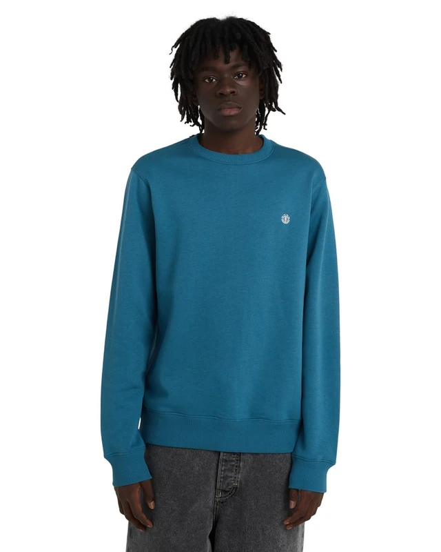 Element Icon Embroidery - Sweatshirt - Men - Blue.