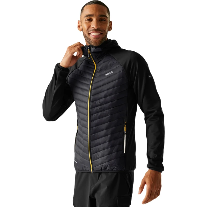 Regatta Mens Andreson Hybrid Jacket Padded Lightweight Stretch Winter Layer Top