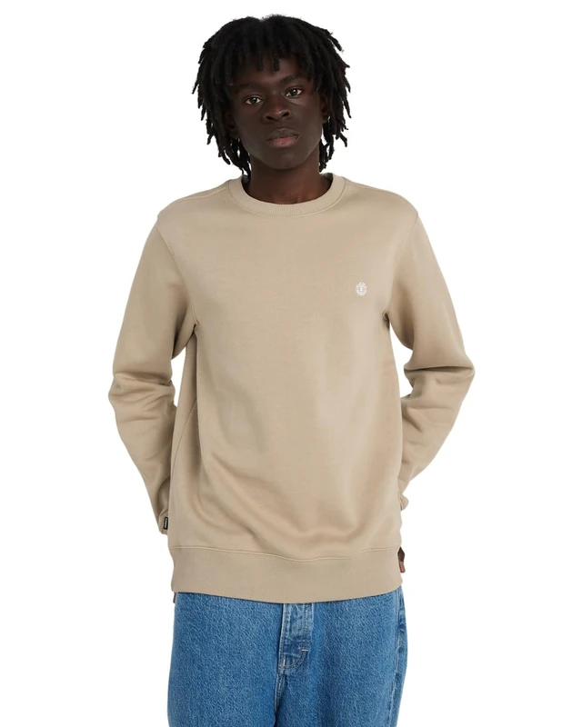 Element Icon Embroidery - Sweatshirt - Men - Beige.