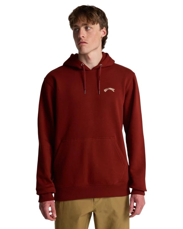 Billabong Pullover Sweatshirt ARCH PO Mens Red